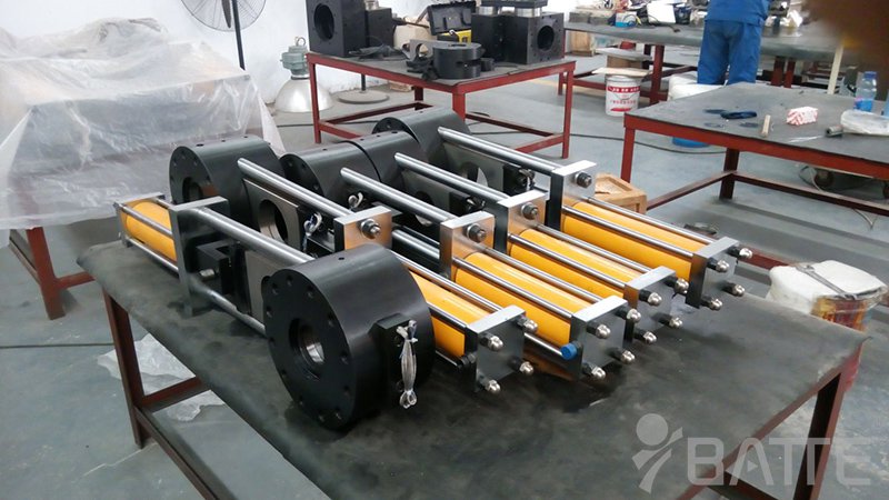 板式快速液壓換網(wǎng)器